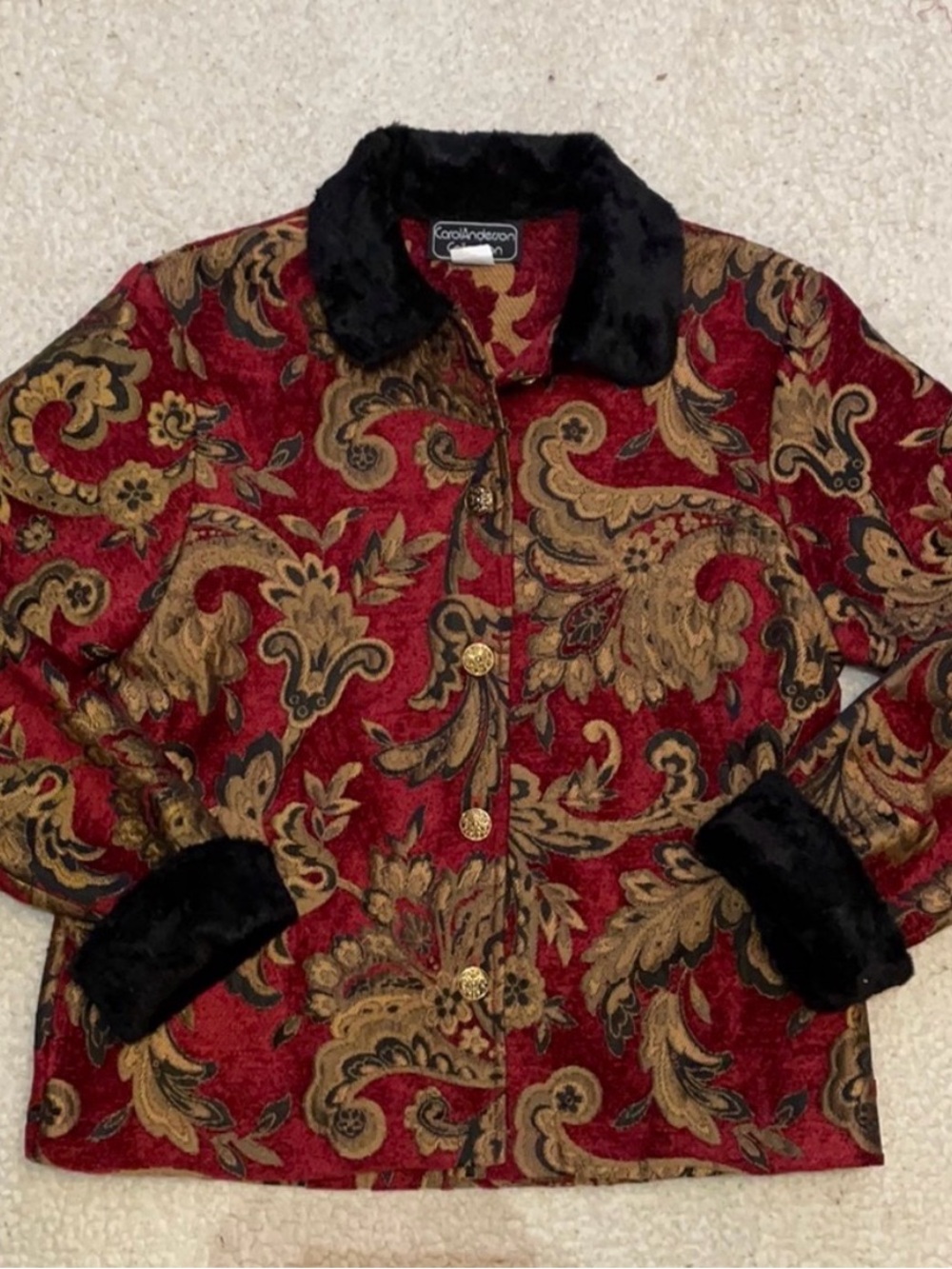 Carole Anderson Collection Tapestry Jacket